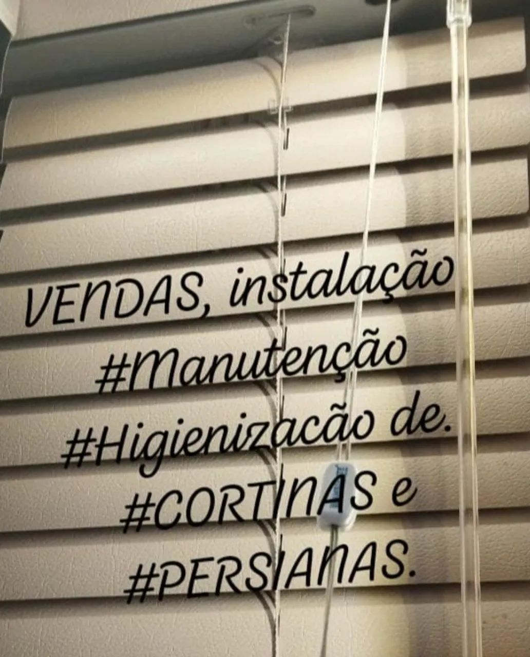 Conserto e instalação de persiana 