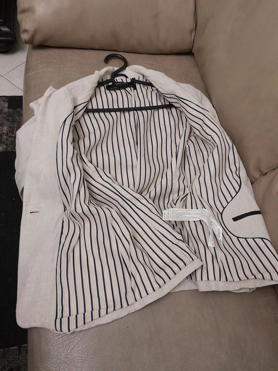 Blazer de linho Zara . - Foto 2