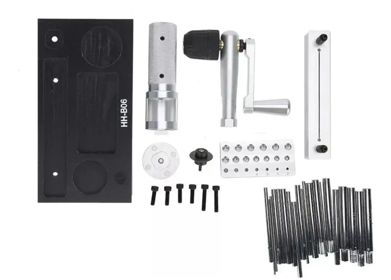máquina manual de fazer argolas e elos  - Foto 3