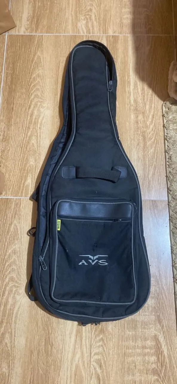 Capa guitarra AVS bag alcochoado