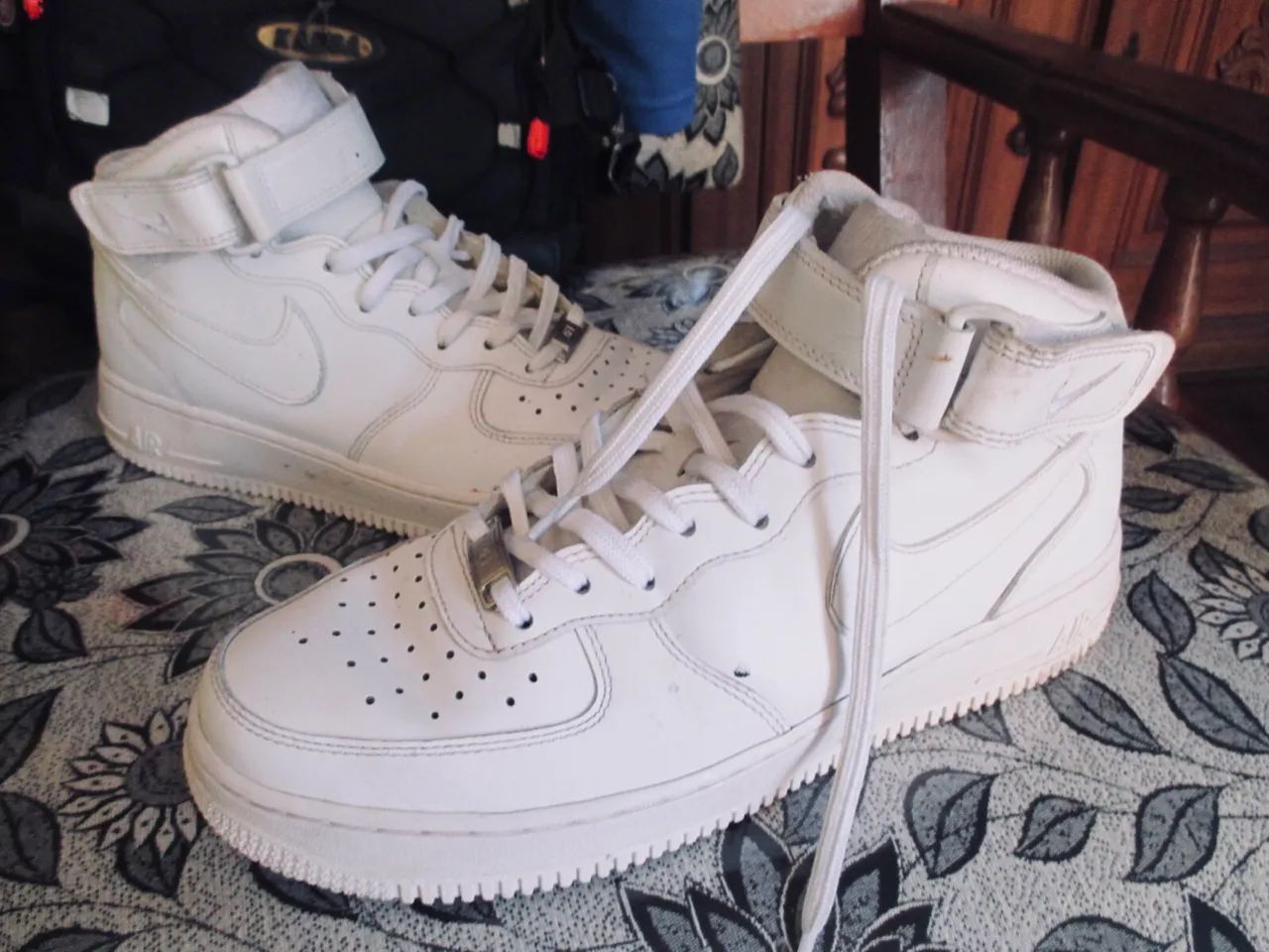 Tênis Nike Force Branco.  ?38