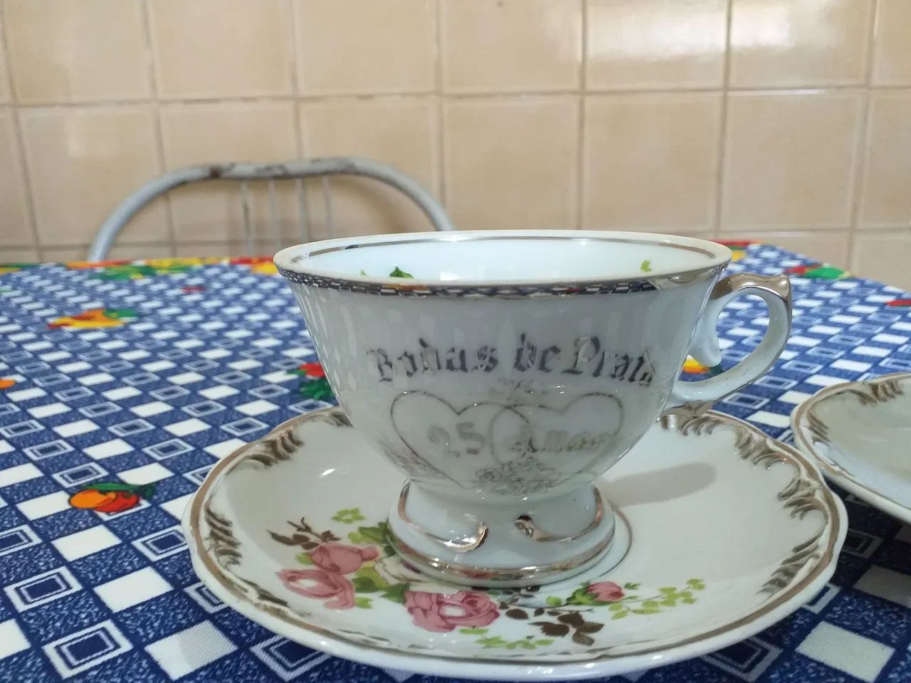 Xícaras para bodas de prata  - Foto 2