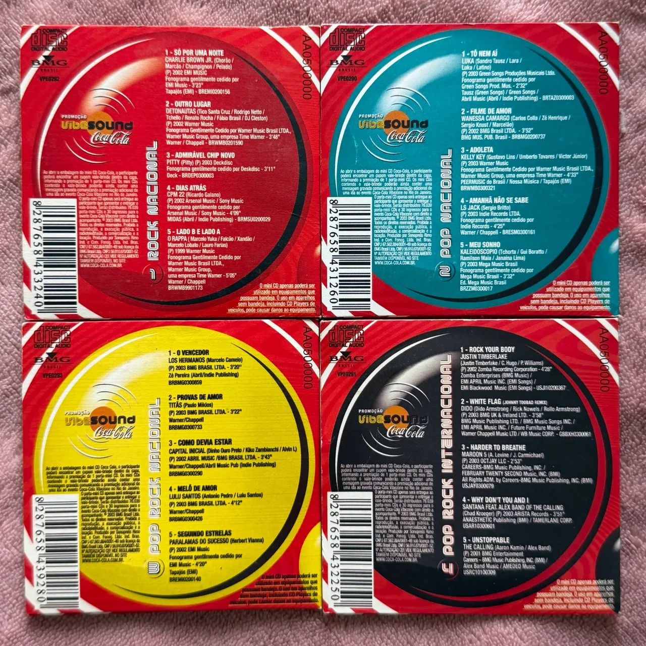 Mini CDs Coca Cola - Coleção Completa - Foto 2