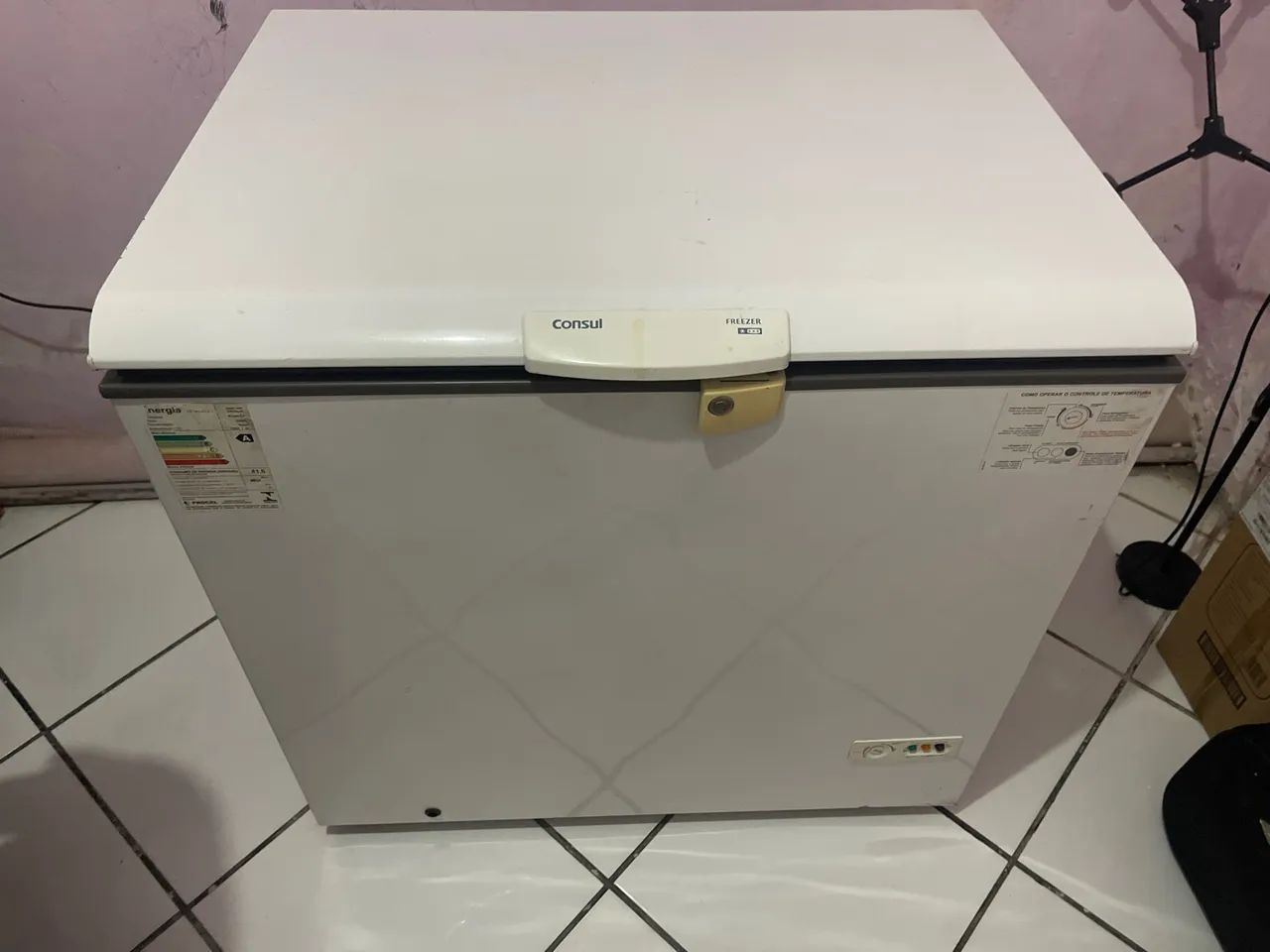 Freezer de 1 porta orizontal