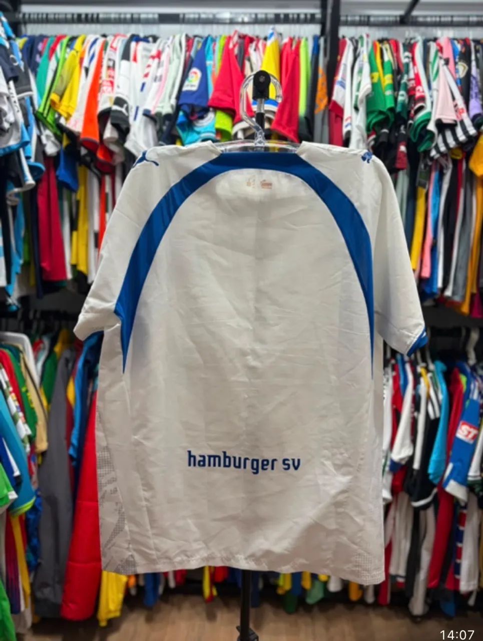 Camisa Hamburgo SV 2006/2007 Tamanho G  - Foto 4