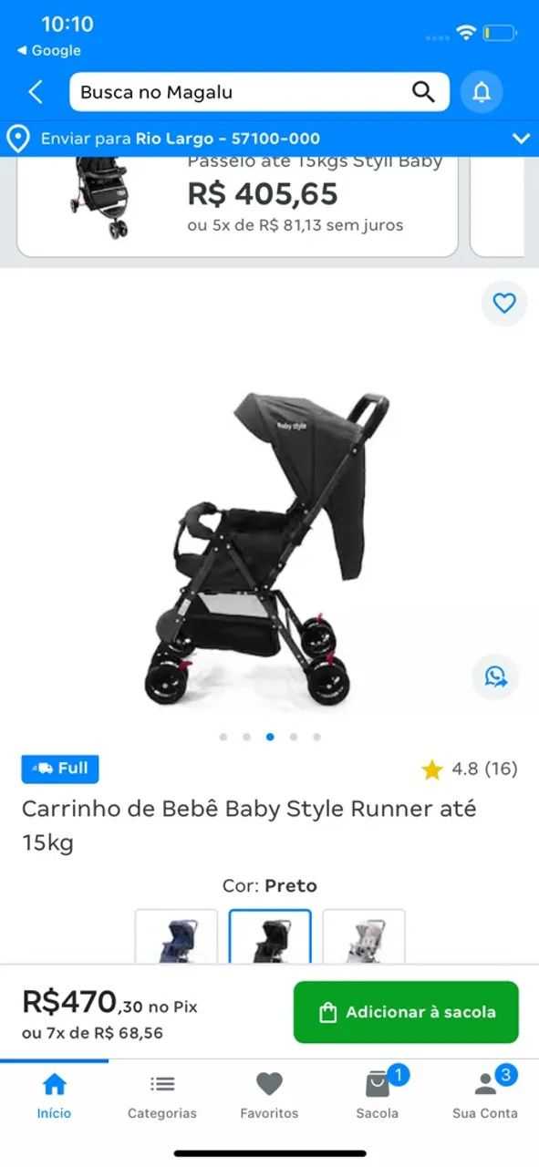 Carrinho de bb - Foto 3