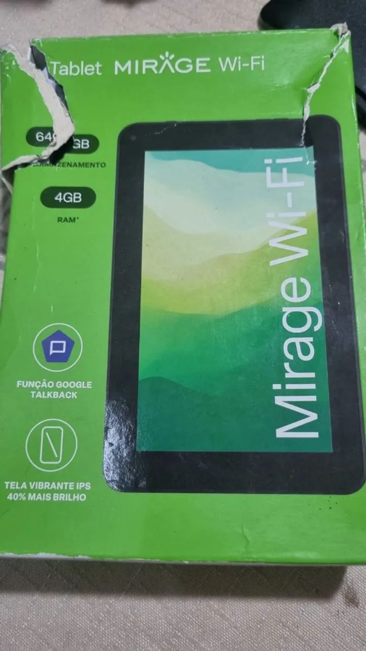 2 Tablets Mirage 7" 4GB RAM 64GB Memória 