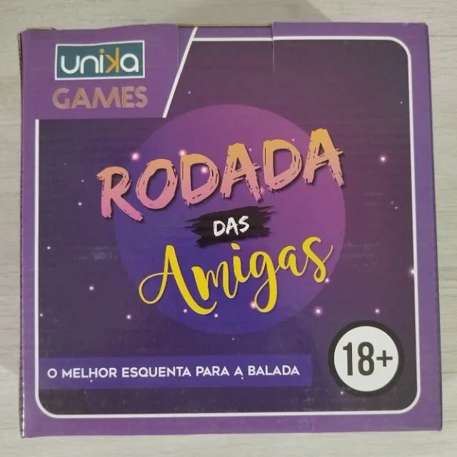 Jogo Rodada das Amigas - Jogo de Bebidas (Drinking Game)