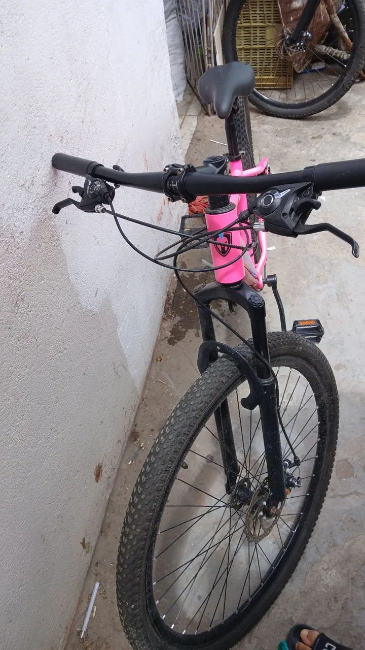 Bicicleta aro 29 Rosa  - Foto 4