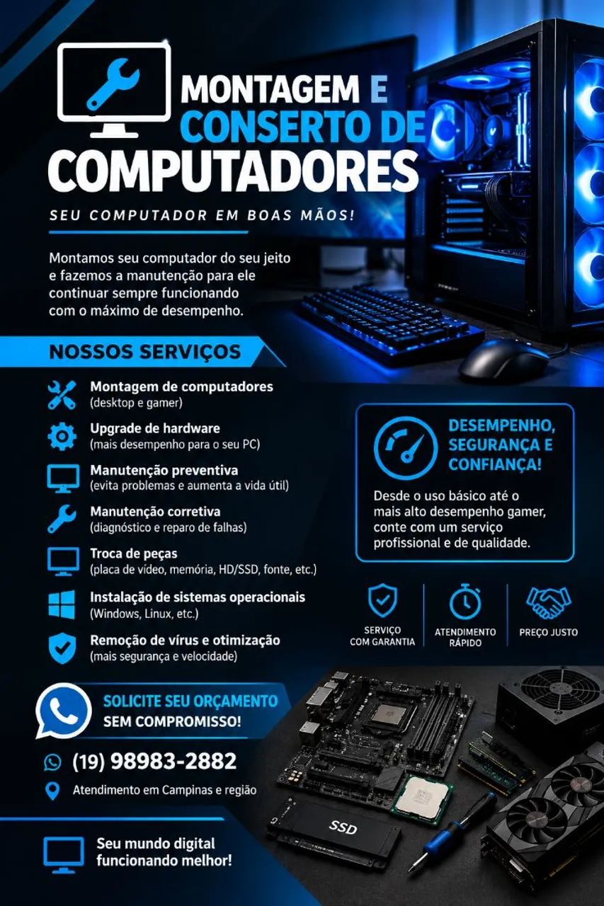Assistência técnica informática 