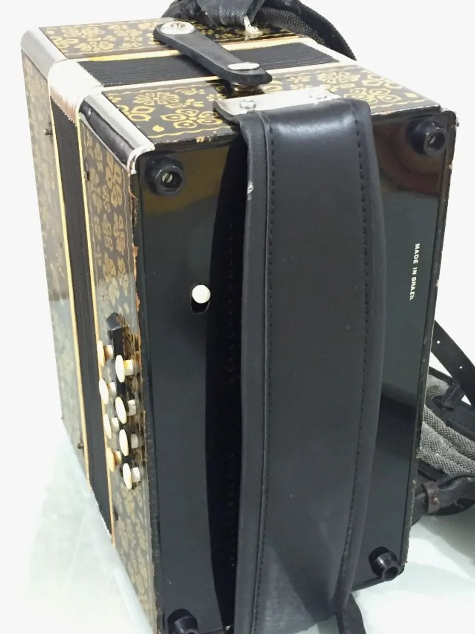 Acordeon Hering 8 baixos - Beija Flor - Foto 2