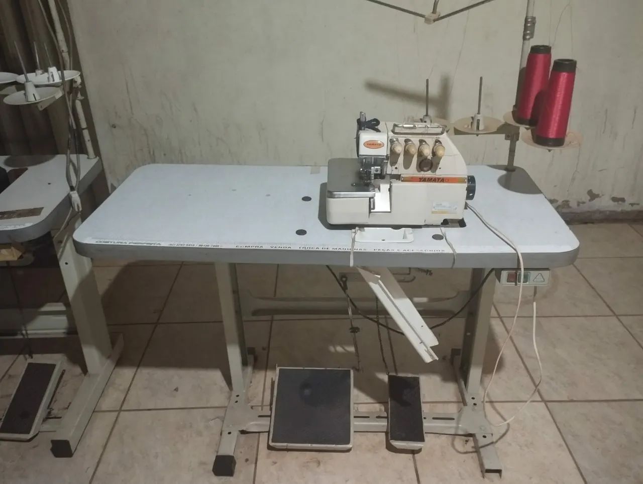 Galoneira e ponto cadeia 