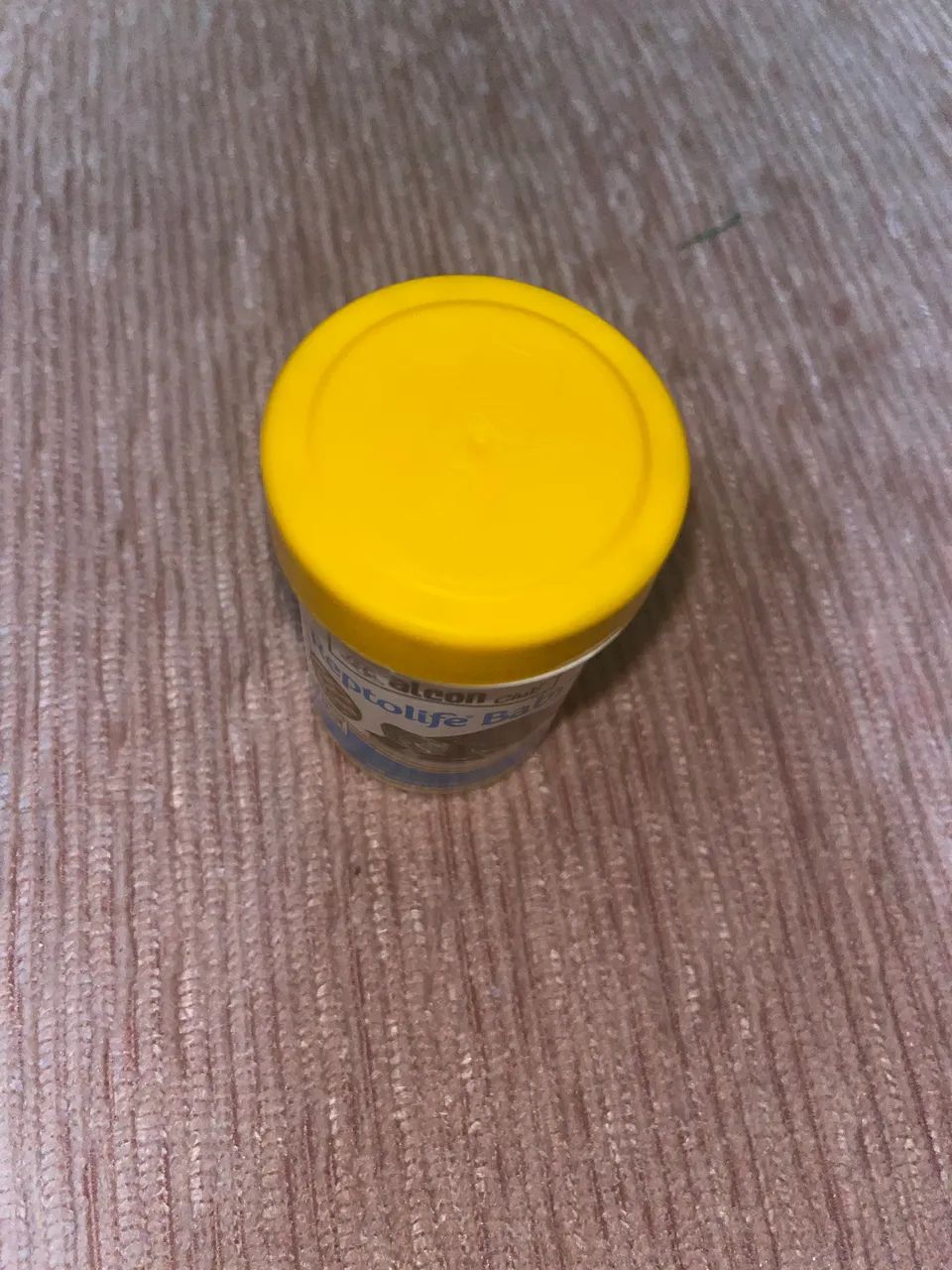 Ração Alvin para tigre d?gua bebê (SÓ O POTE SEM RAÇÃO!) - Foto 2