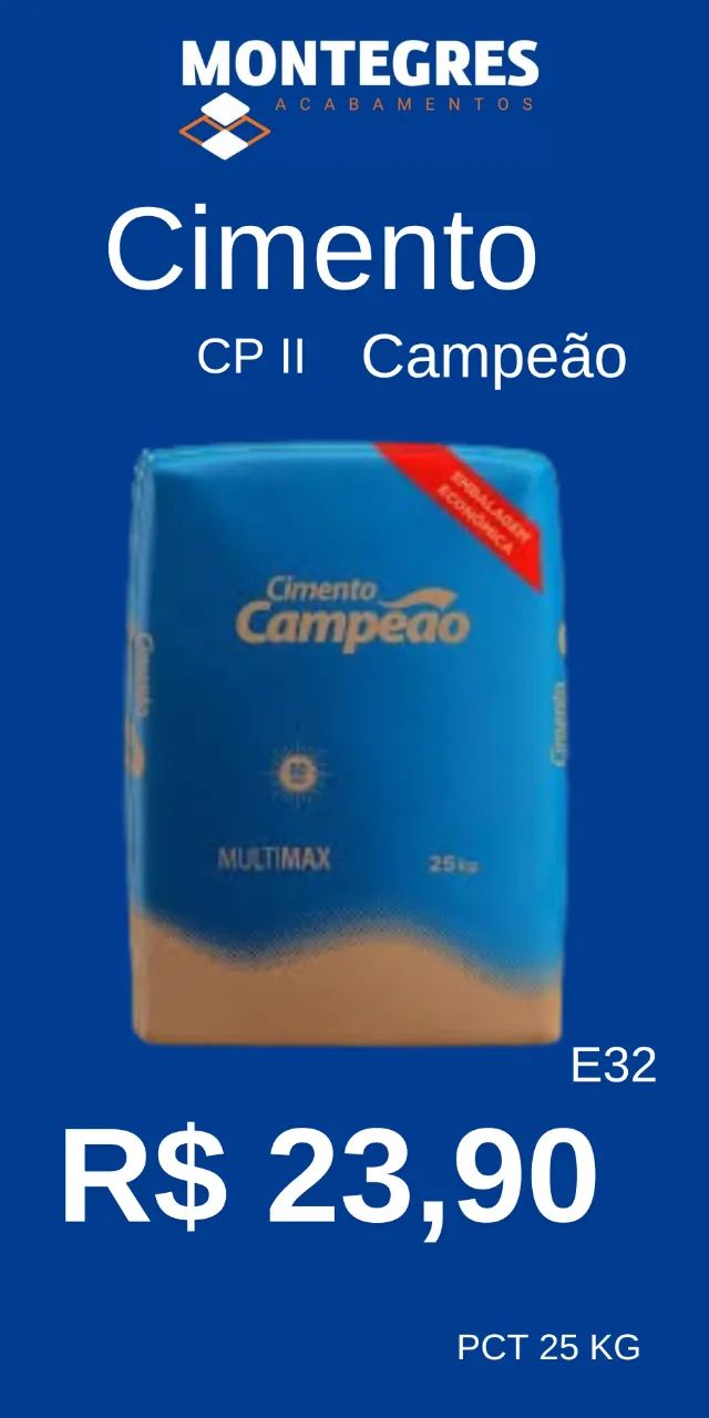 cimento campeão CP II E32