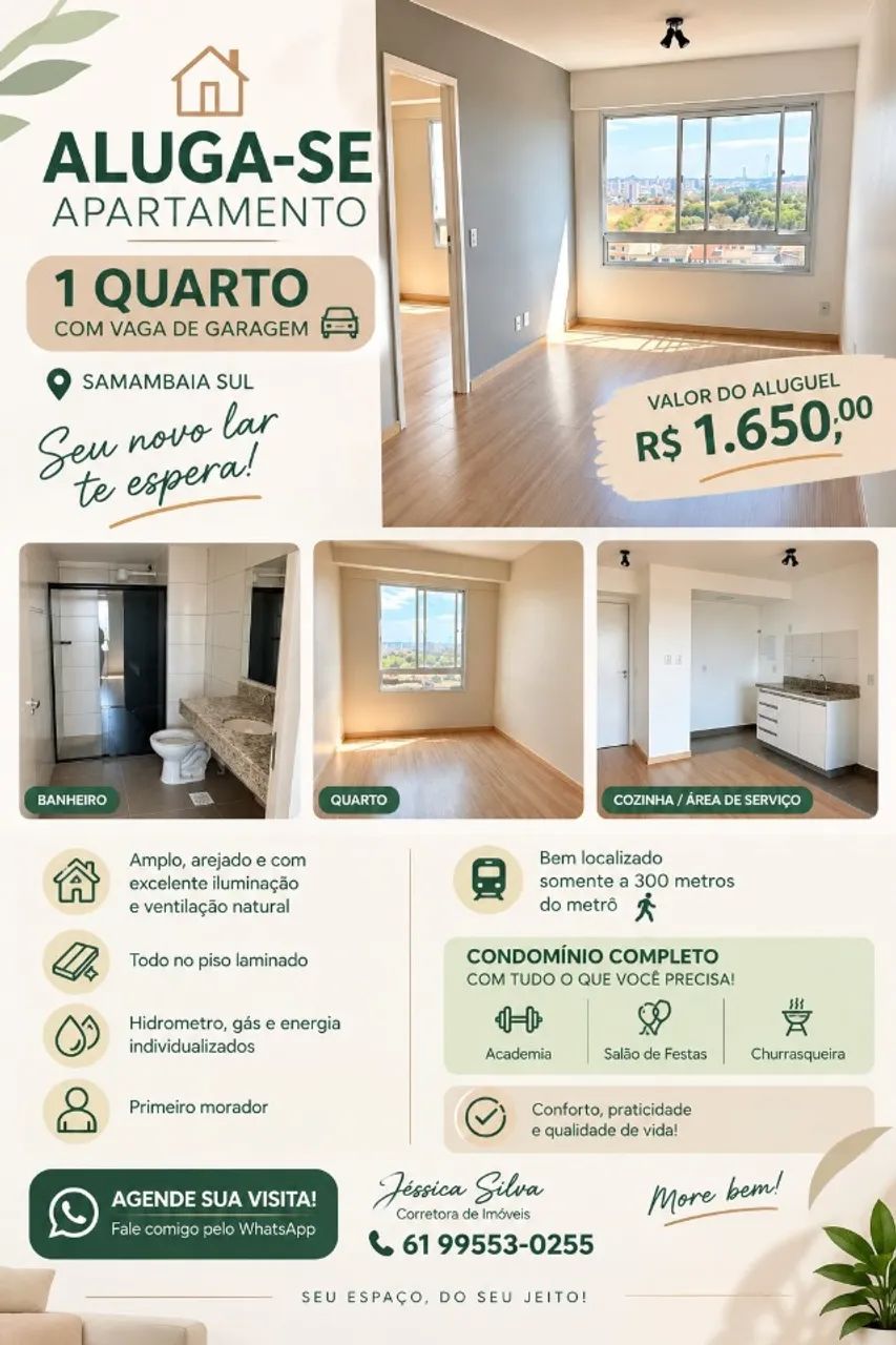 Aluguel Apartamento 1 Quarto