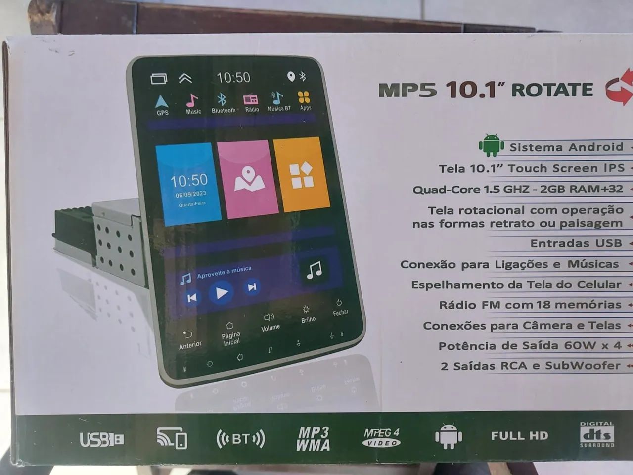 Vendo Mp5 10.1 Rotativo