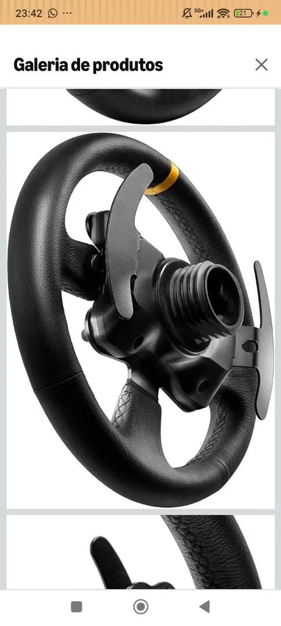 Thrustmaster Leather 28GT Wheel Add-On (for PC, PS4, XOne) - Foto 4
