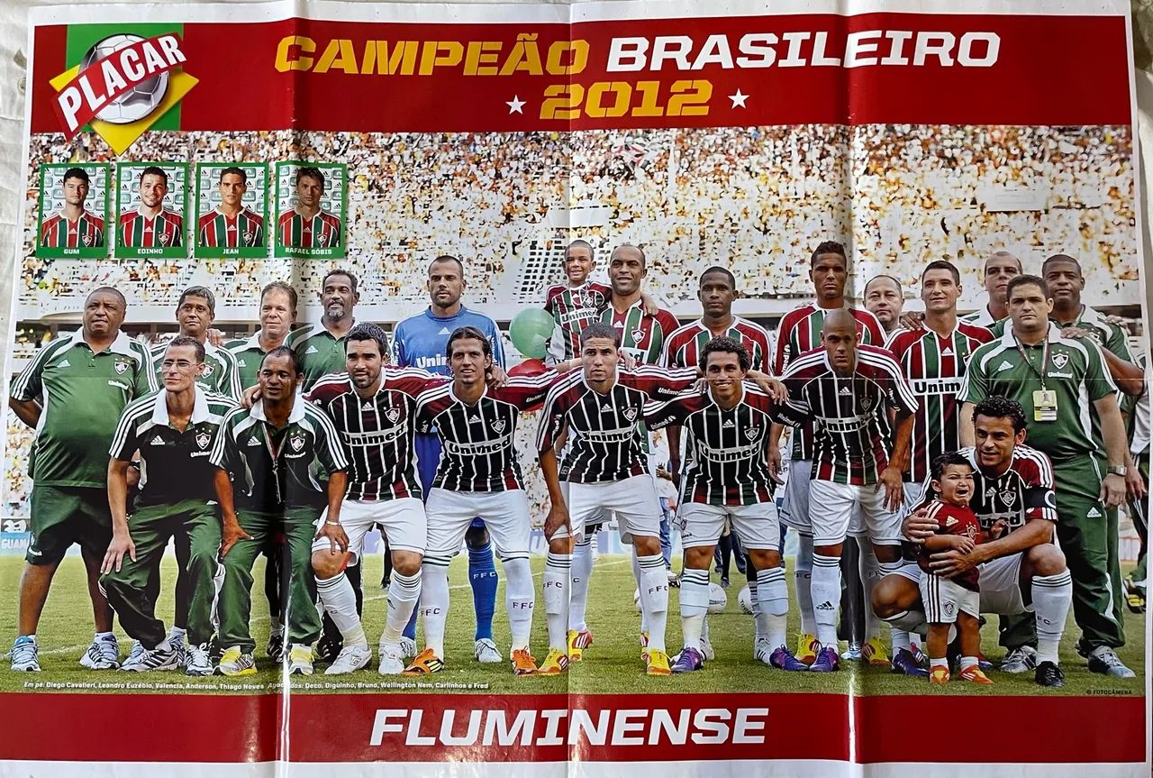 Pôster do Fluminense Campeão Brasileiro 2012 - Foto 2