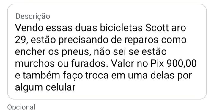 Duas bicicletas Scott aro 29  - Foto 2