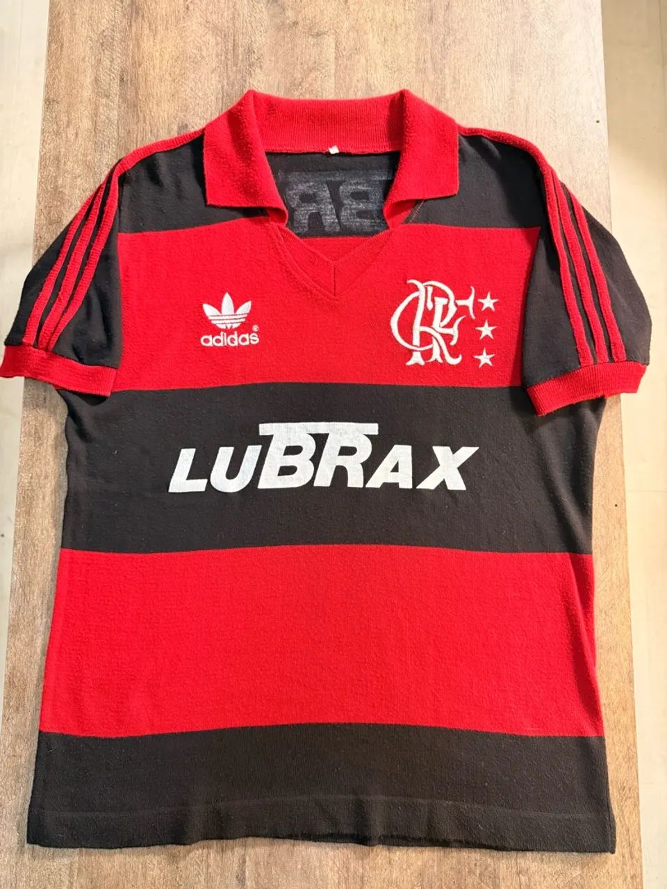 Camisa Flamengo Retrô Lubrax - 10 Zico - G - Algodão Bordado