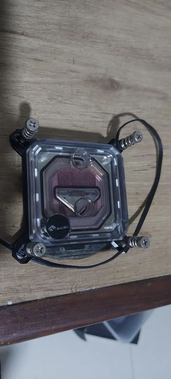 Bloco para wc custom intel bisky