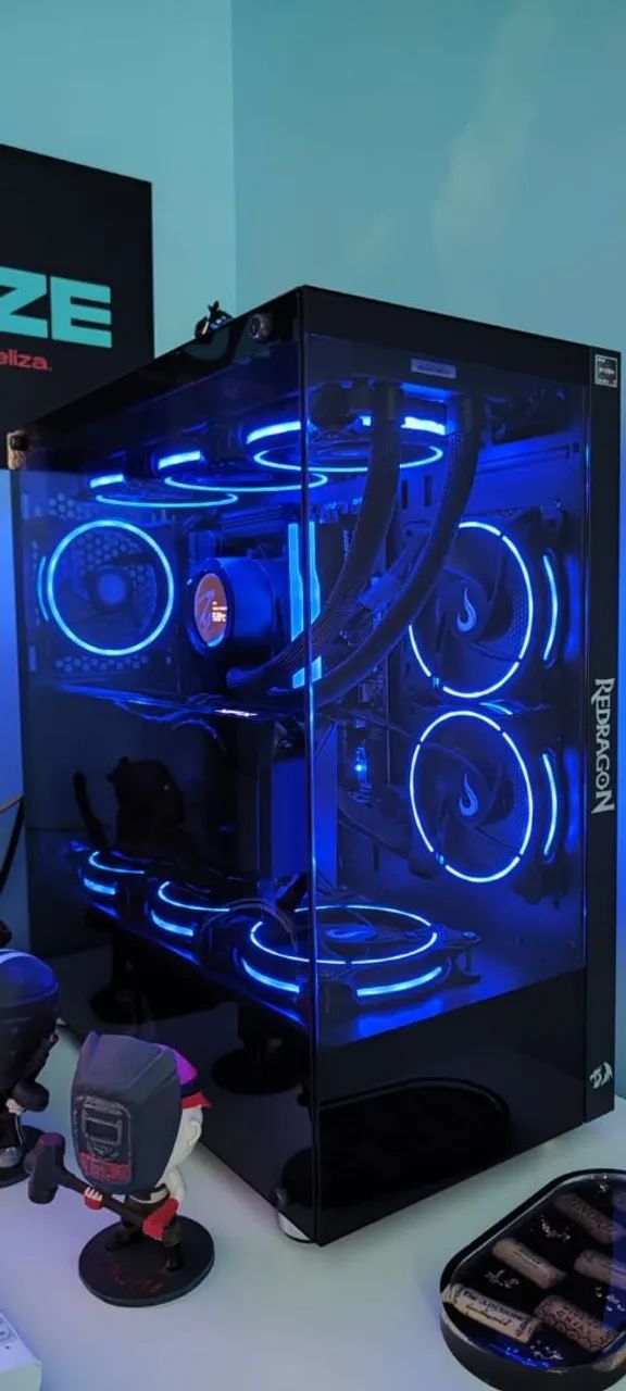 Placa de Video RX 9070 XT QuickSilver Gaming Edition, 16GB, GDDR6, 256-bit SEMI nova Ac ca - Foto 2