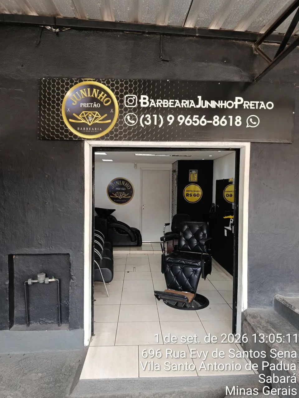 BARBEARIA 12 MIL,, PASSO O PONTO. SÓ CHEGAR E TRABALHAR 