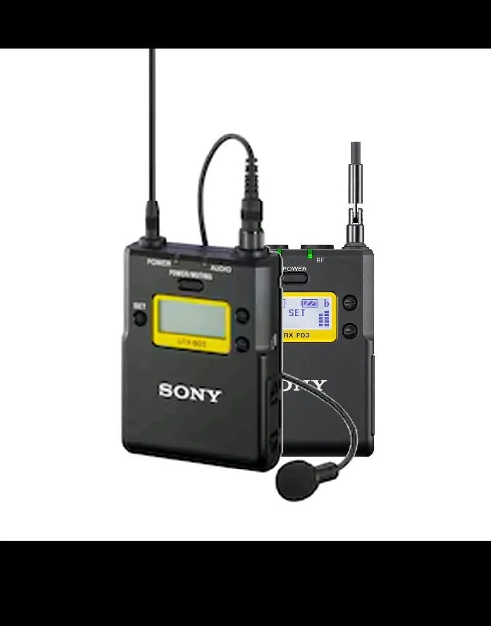 Microfone de lapela Sony451035733804328960