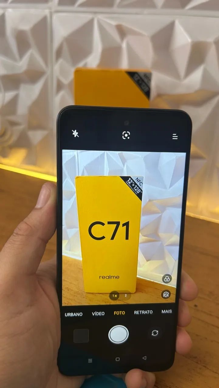 Realme C71 128gb - 1 semana de uso e 1 mês de comprado  - Foto 3