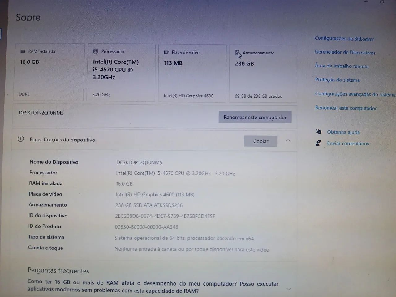 Computador completo i5 4570 (4° geração) - Foto 2