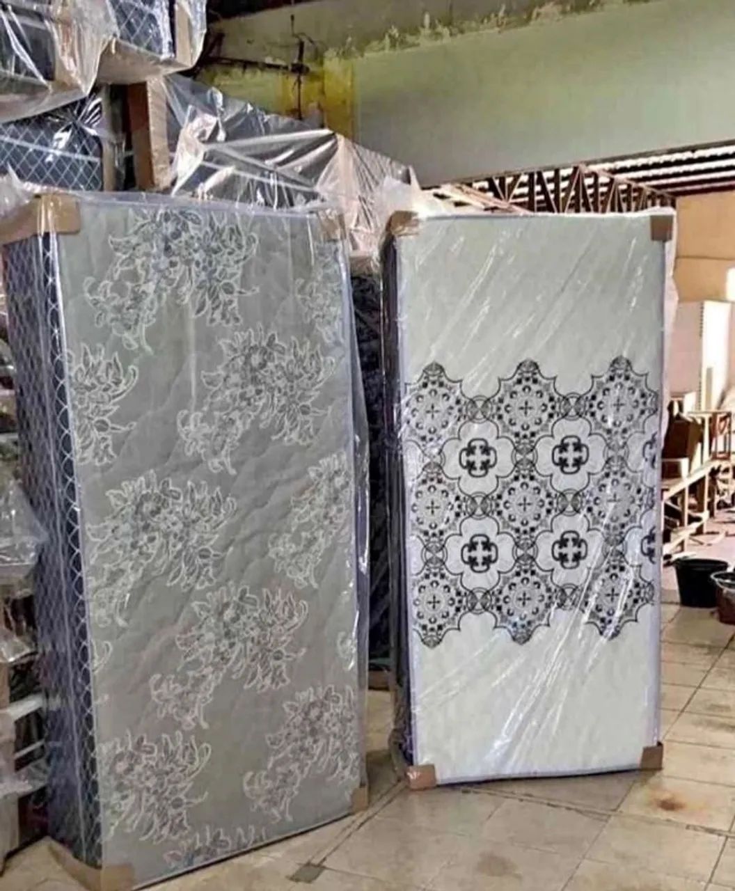 Cama box solteiro nova 