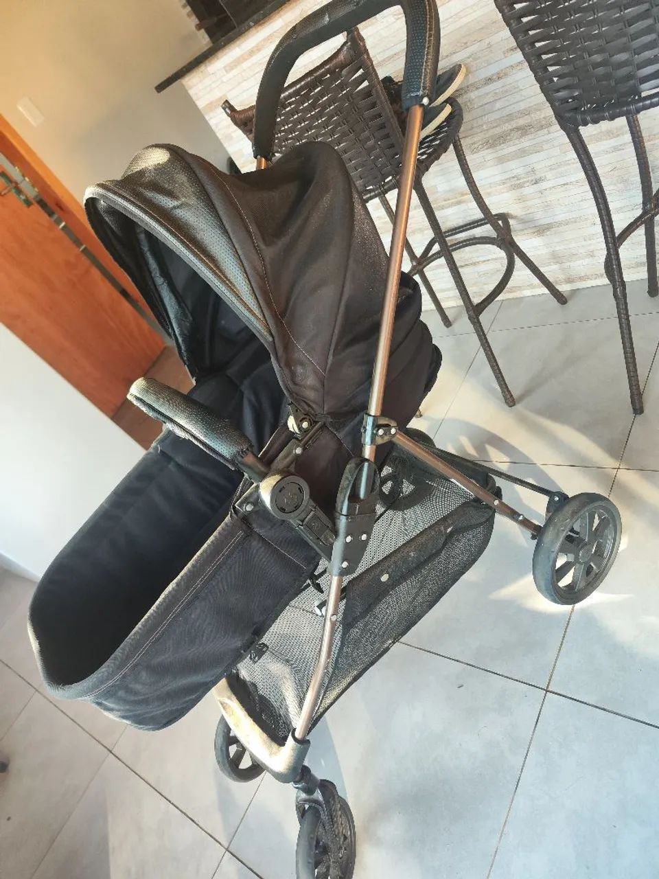 Carrinho Galzerano e bebe conforto  - Foto 2