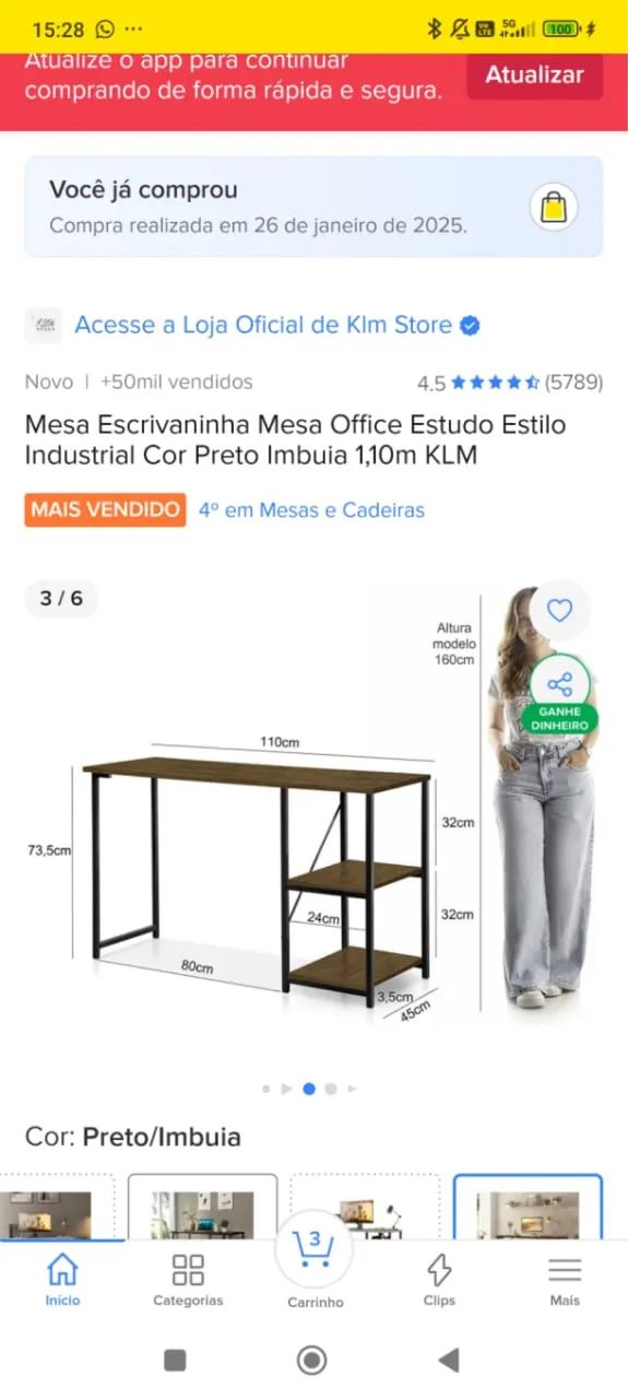 Desk for Work and Study65204503876353121