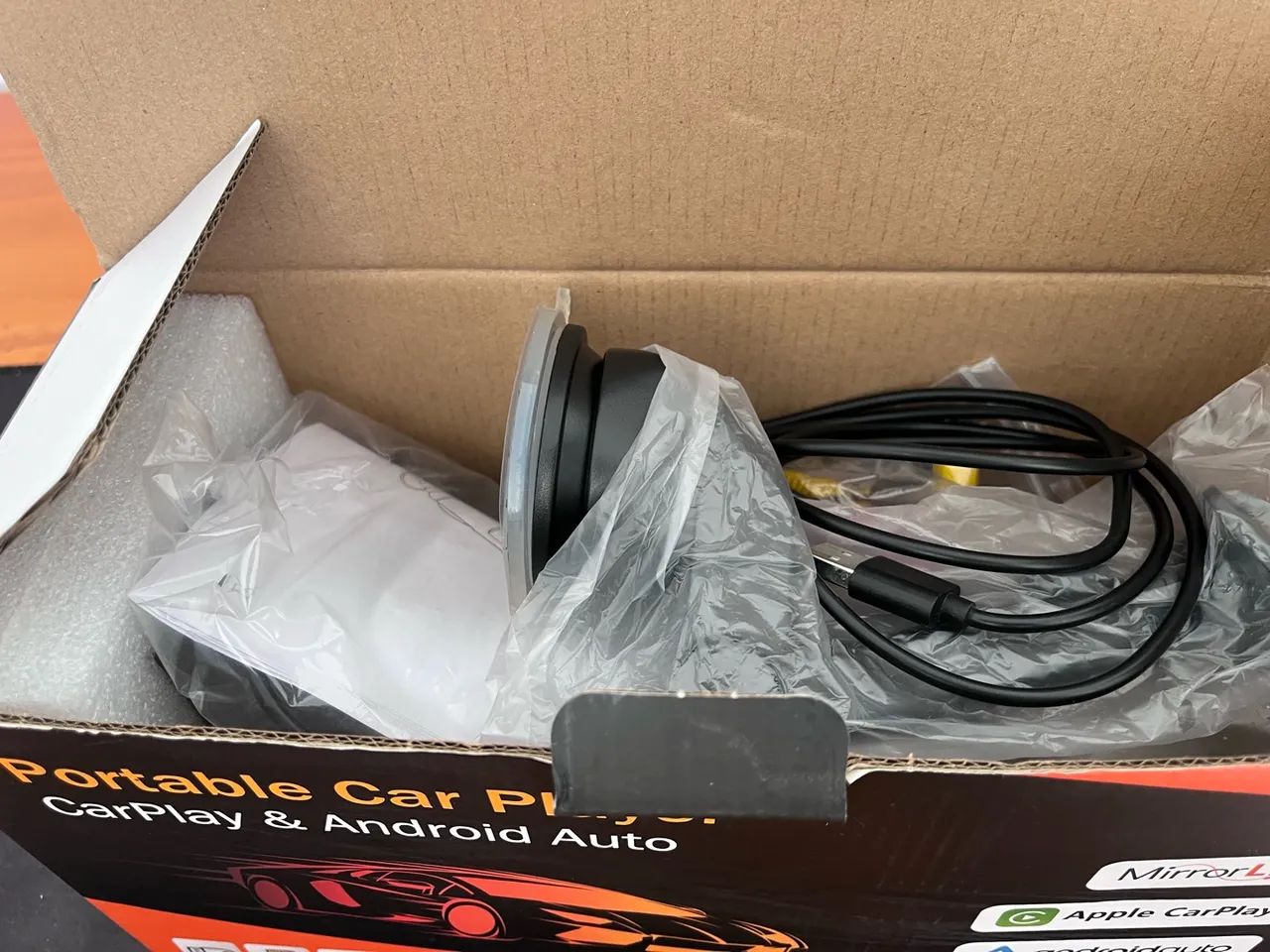 Multimídia CarPlay e Android auto sem fio  - Foto 3