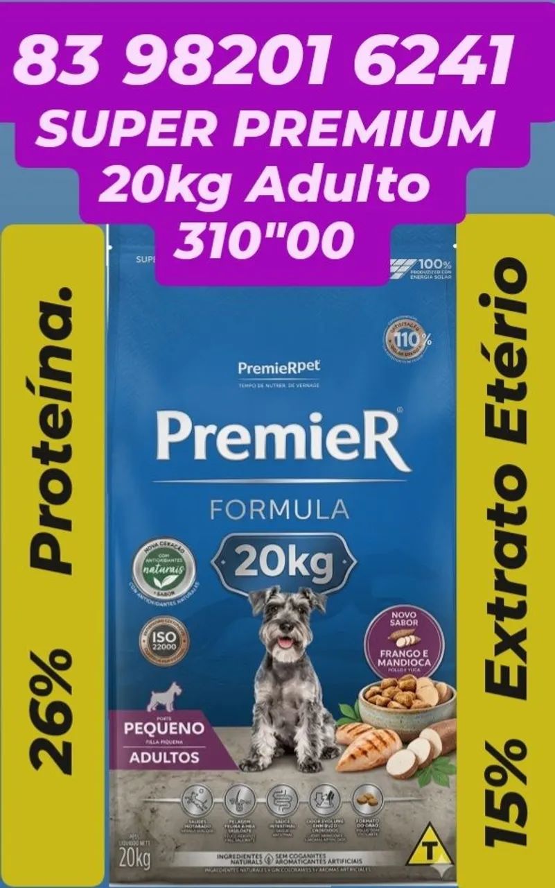 PREMIER SUPER PREMIUM 20KG ADULTO  - Foto 4