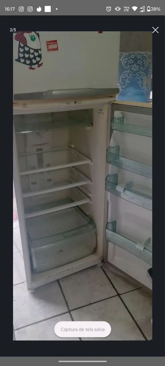 Vendo Geladeira Brastemp com defeito  - Foto 2