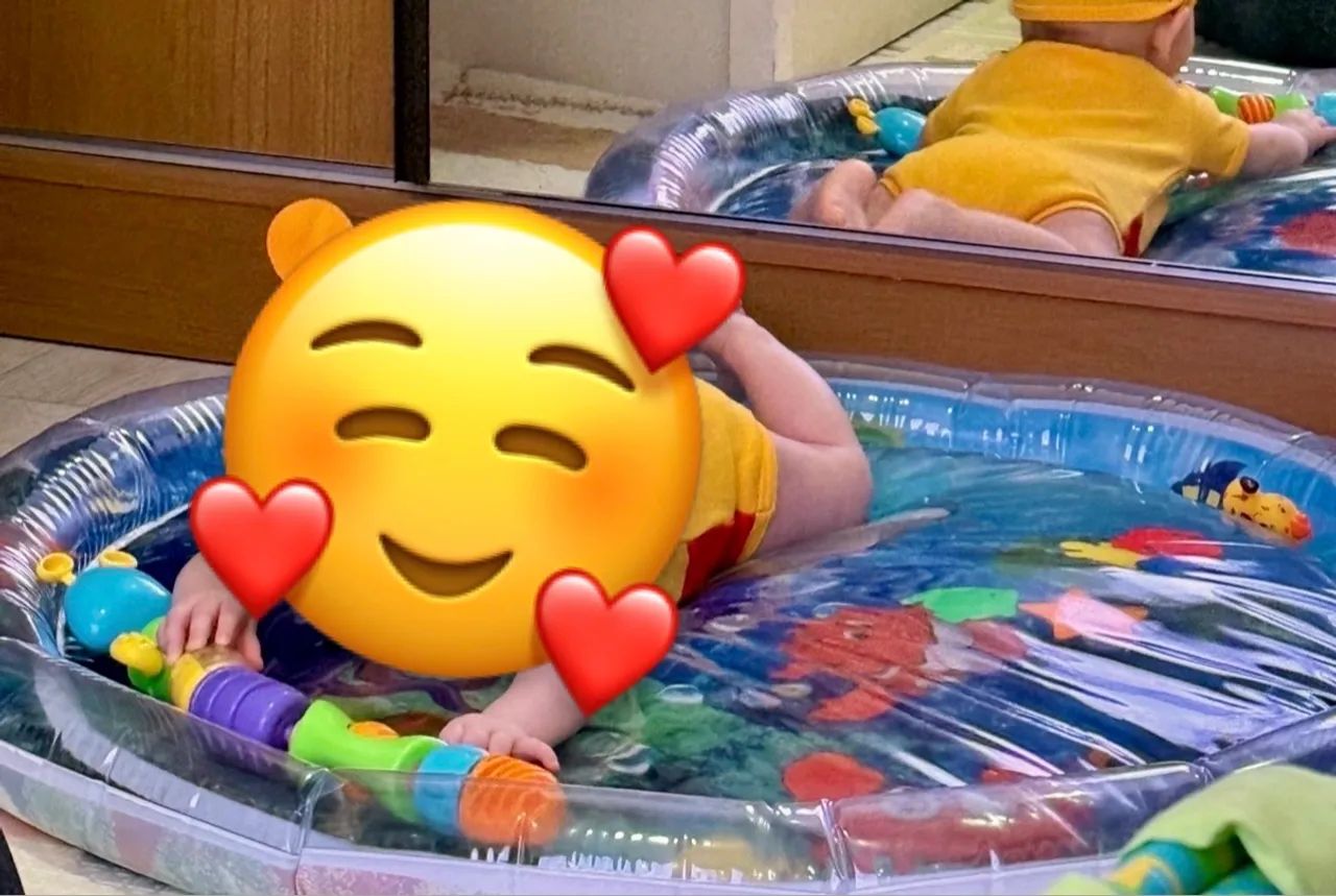 Piscina que não molha para bebês  - Foto 2
