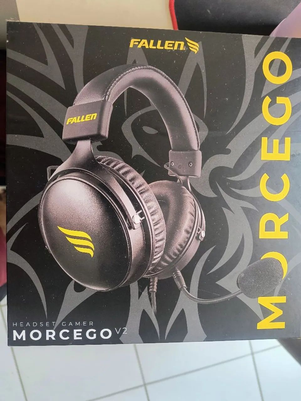 Heatset fallen morcego