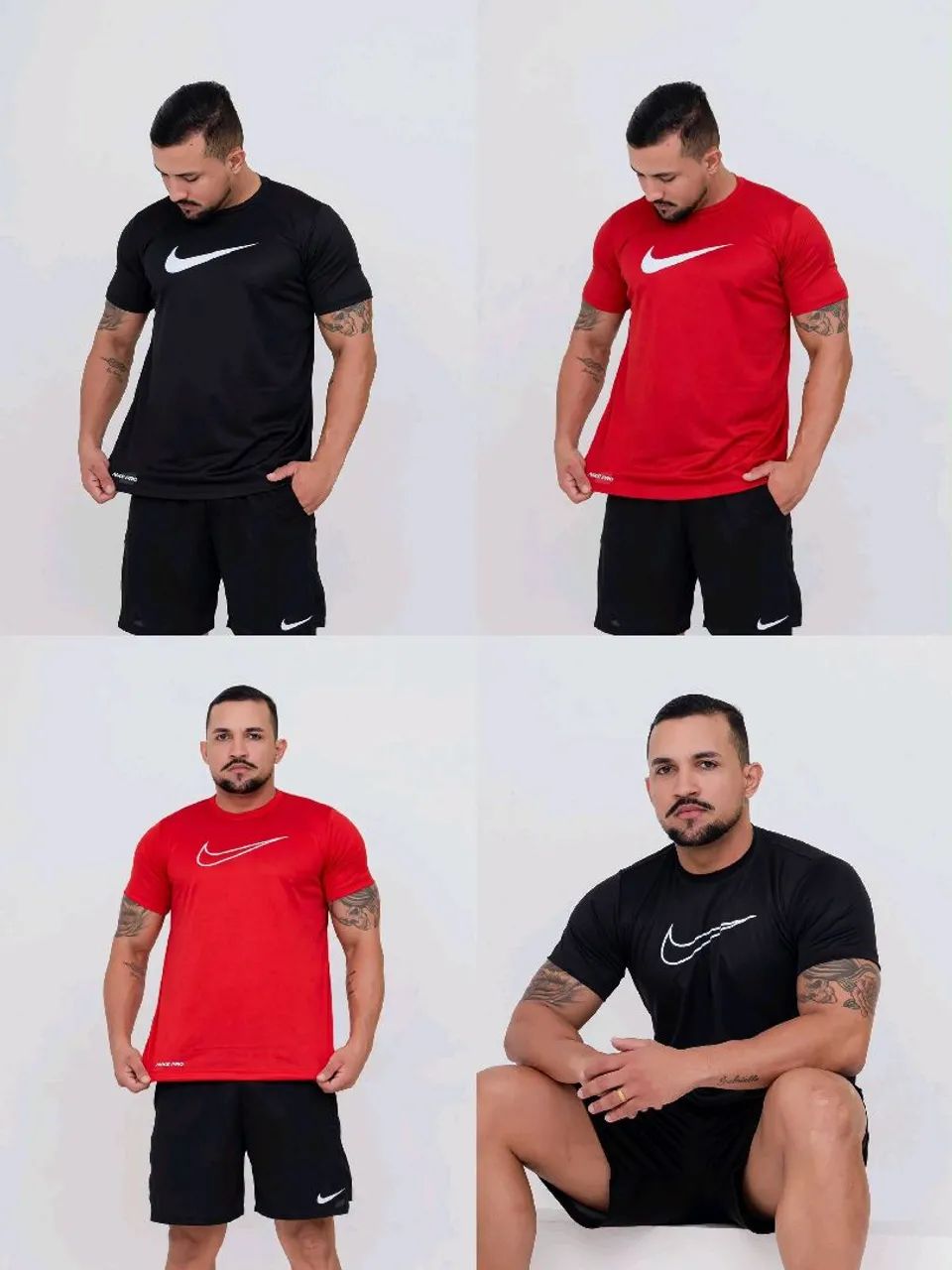 Camisas Adidas e Nike no tecido Dry fit Premium  - Foto 2