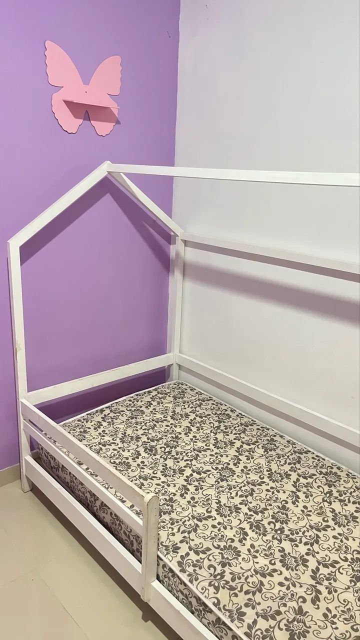 Cama infantil com colchão à venda  - Foto 2