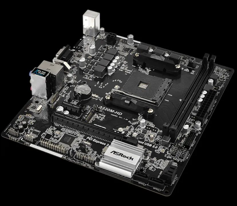 Placa-Mãe ASRock A320M-HD AM4 DDR4  - Foto 3