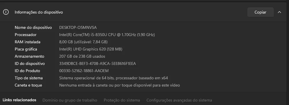NOTEBOOK LENOVO - I5 - 256GB - Foto 3