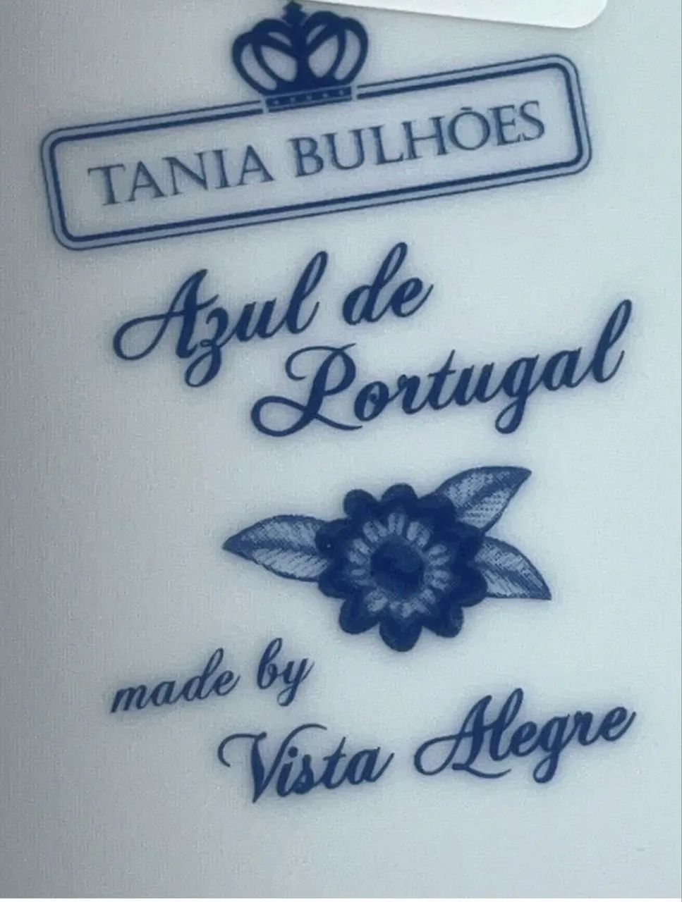 Conjunto Pratos De Sobremesa Em Porcelana Vista Alegre Com Tânia Bulhões. - Foto 5