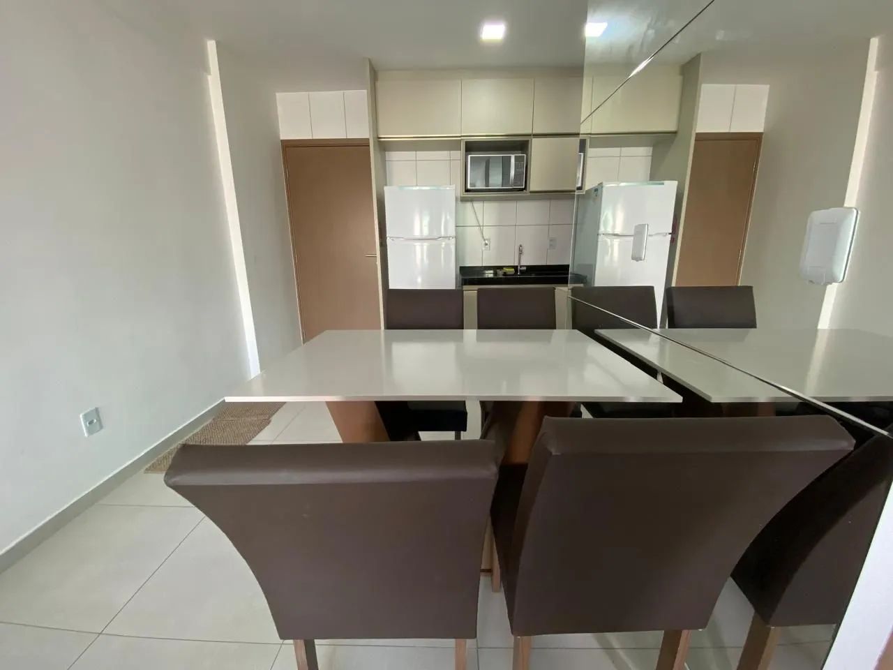 Quarto e Sala Espetacular com varanda totalmente mobiliado. - Foto 5