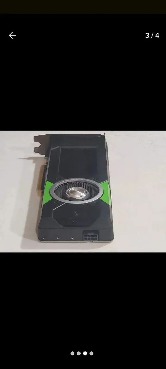 Placa de vídeo Nvidia Quadro P6000 - Foto 3