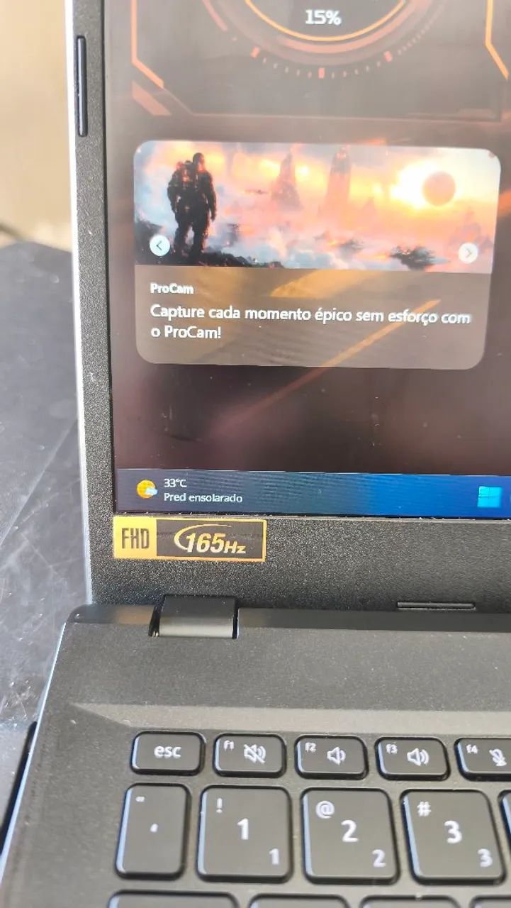 Notebook ACER Nitro V15 - Intel i7 13°gen - RTX 4060 - R$ 6.000,00 - Foto 4