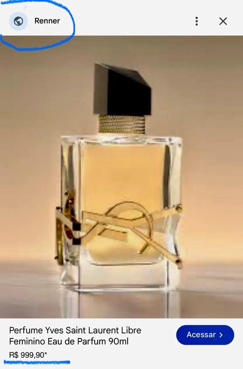 Perfume libre YsL Yves Saint Lourent Eau de Parfum 50ml  - Foto 5