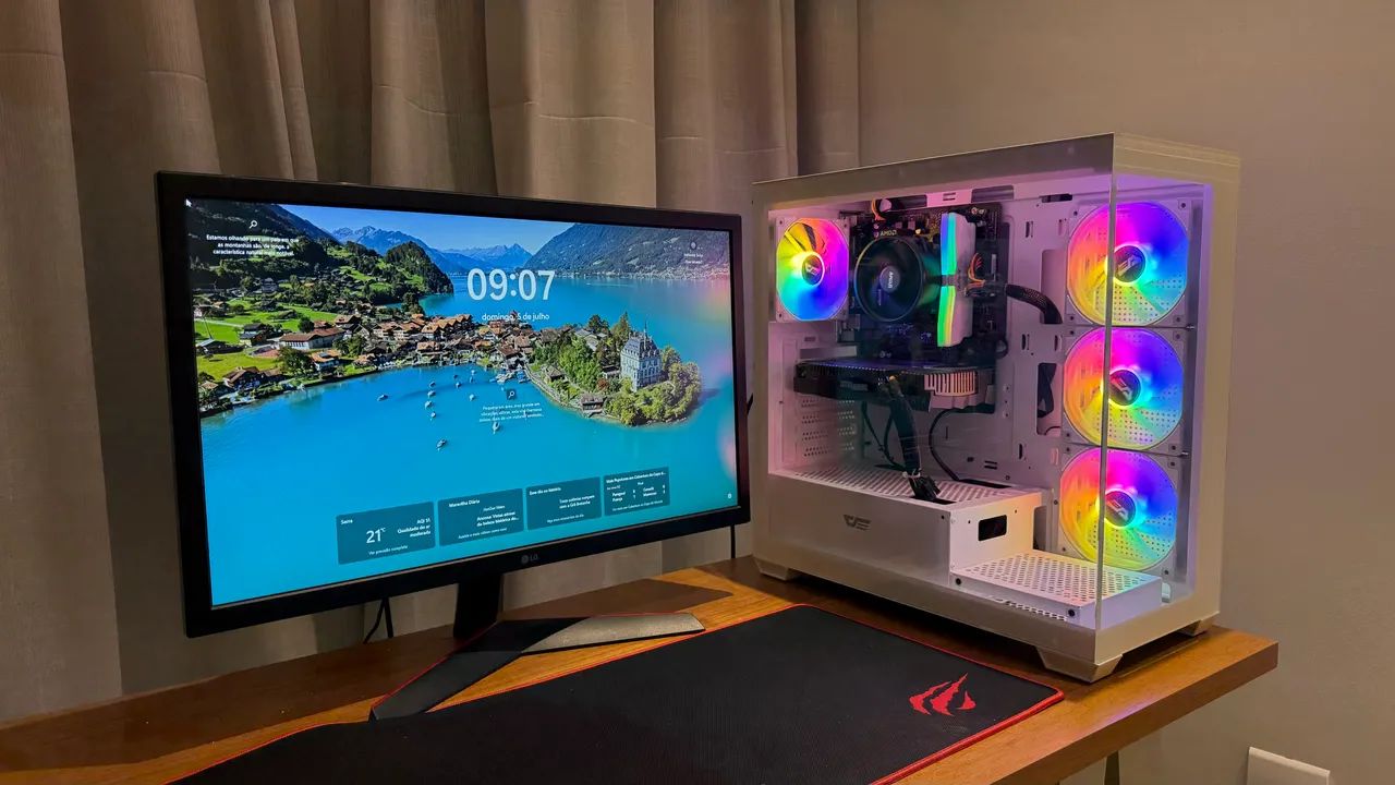 Pc gamer Ryzen 5 5600 RTX2060 - Foto 2