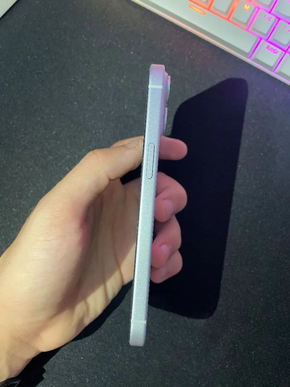 Iphone 15 - Light Blue - 128gb (Único dono) - Foto 4