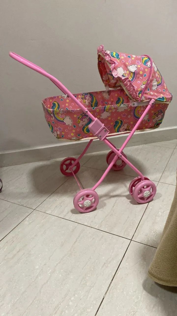 Carrinho De Boneca Bebe
